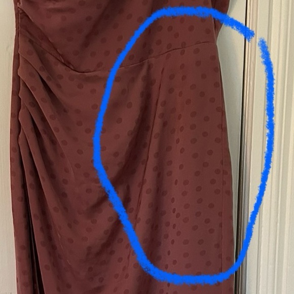 Favorite Daughter mauve one shoulder dress - size 10 (L) - Picture 12 of 12